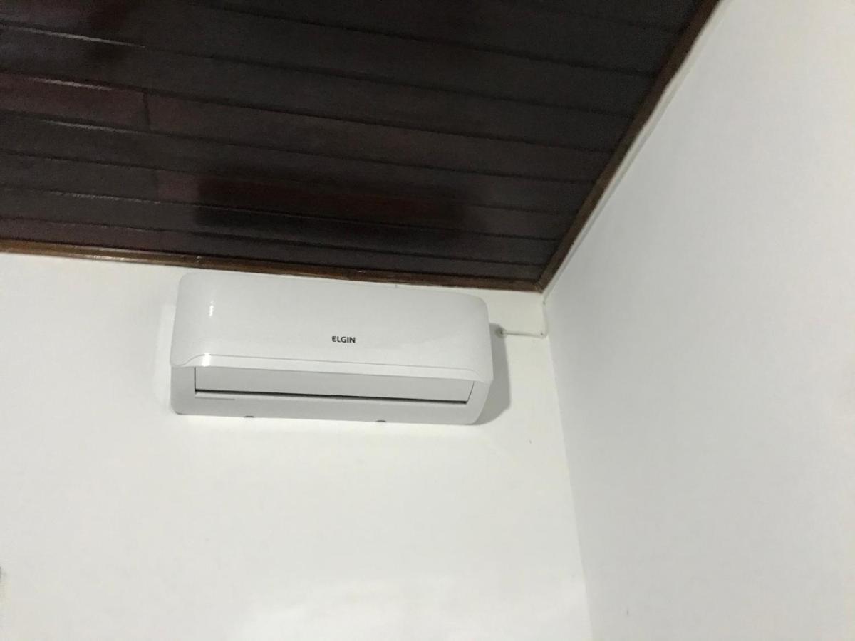 Suites Proximo Ao Rio Jaguareguava Em Bertioga Bagian luar foto